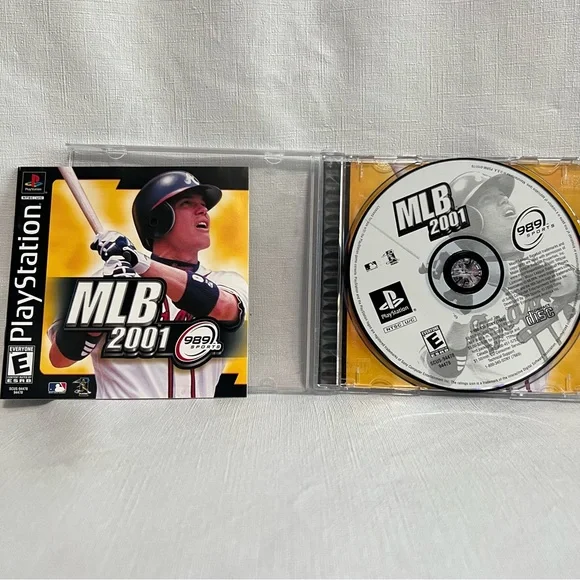 MLB 2001 Original Sony PlayStation 1 Game - Picture 3 of 3